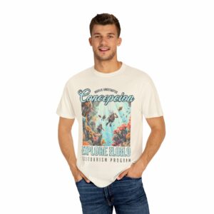 Ocean Exploration T-Shirt, Eco-Friendly Tee, Beach Vacation Apparel