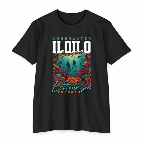 Underwater Iloilo Ecotourism T-Shirt - Ocean Adventure - Image 4