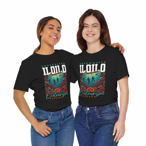 Iloilo Ecotourism Tee, Underwater Adventure Shirt, Unisex Graphic T-Shirt - Image 3