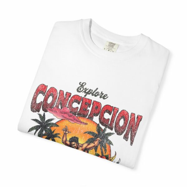 Explore Iloilo Unisex Garment-Dyed T-shirt, Beach Vacation Tee, Bohemian Style Apparel - Image 3