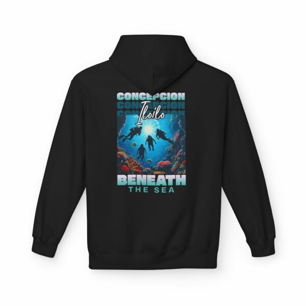 Iloilo Beneath the Sea Hoodie - Unisex Midweight Fleece, Comfortable Sweatshirt - Image 4