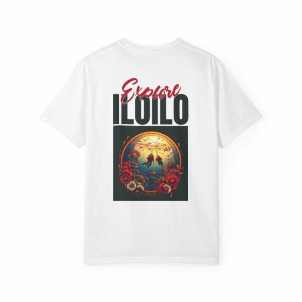 Explore Iloilo Unisex Garment-Dyed T-shirt, Beach Vacation Tee, Bohemian Style Apparel - Image 5