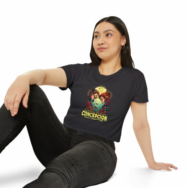 Festival Vibes Women's Crop Top - Bohemian Tee for Music Lovers - Image 3