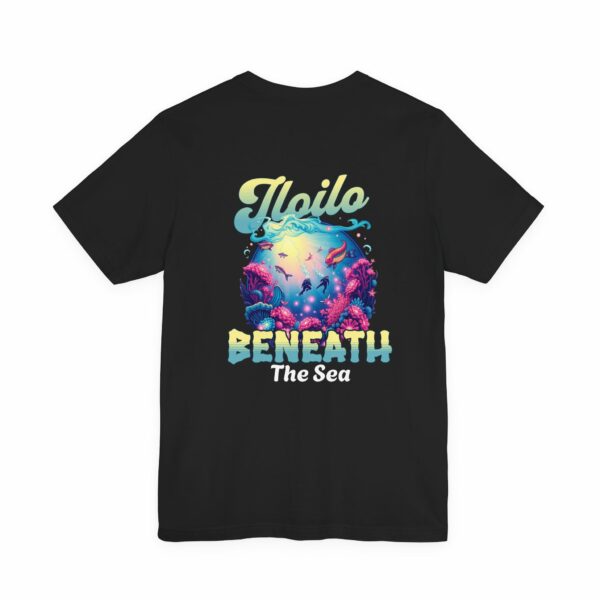 Colorful Iloilo Sea Graphic Tee, Unisex Summer Shirt - Image 4