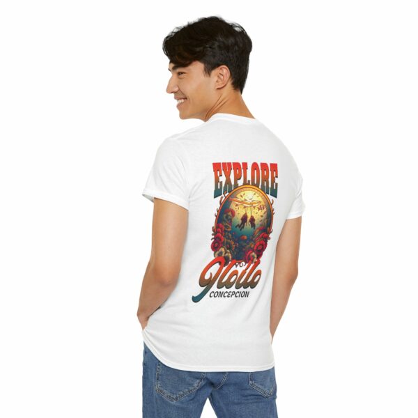 Explore Beneath the Sea Unisex Heavy Cotton Tee, Vacation Shirt - Image 3