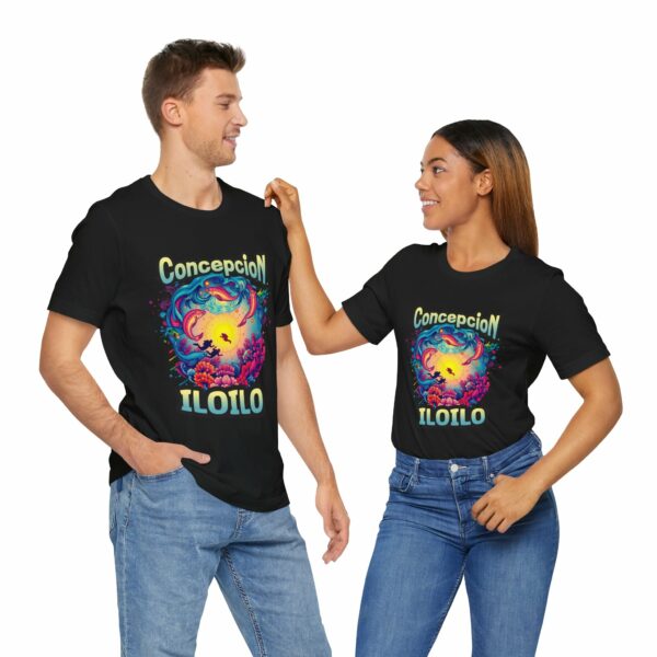 Colorful Iloilo Sea Graphic Tee, Unisex Summer Shirt - Image 2