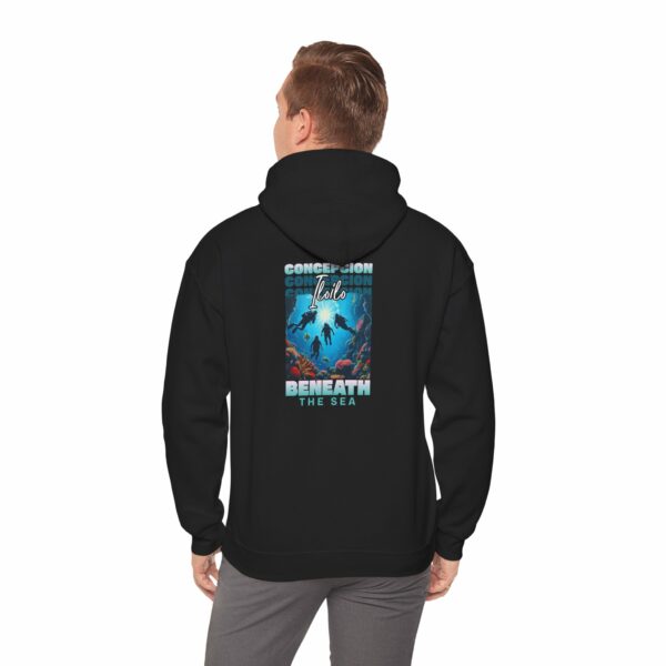 Ocean Adventure Graphic Hoodie, Unisex Sweatshirt for Beach Lovers - Image 3